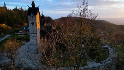 Temple in Karpacz Stock Footage 304316442