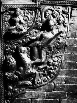 Temple, Kathmandu Stock Photos