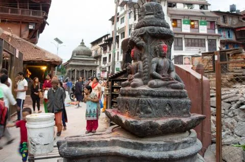 Temple in Kathmandu Stock Photos