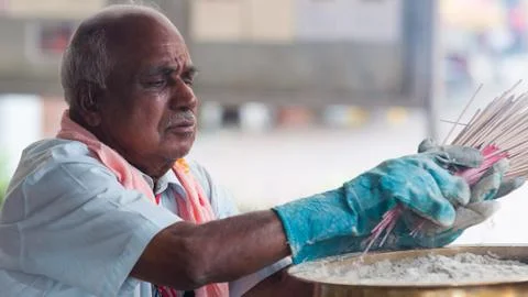 Temple keeper Stock Photos