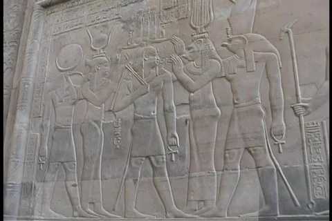 Temple of Kom Ombo Vídeo Stock 81185