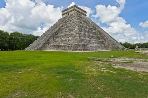 Temple of Kukulcan at Chichen Itza Stock-Fotos
