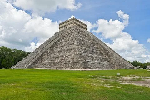 Temple of Kukulcan at Chichen Itza Stock-Fotos