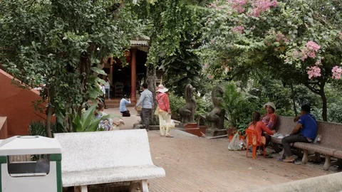 Temple located in Cambodia Video stock 88178014