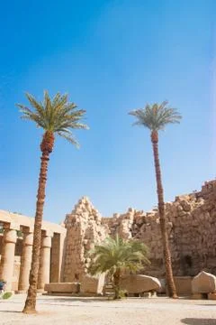 The temple in Luxor, Egypt Stock Photos