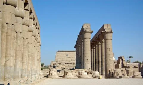 Temple of Luxor, Egypt Stock Photos