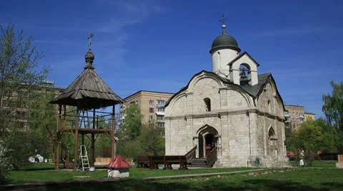 Temple Martyr Tryphon Video stock 52932613