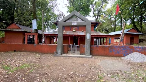 Temple in the middle of the forest, Gulmi Nepal Stock Footage 155367099