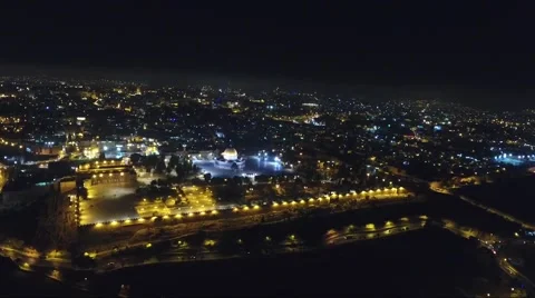 Temple moun at night Vidéo 66553349