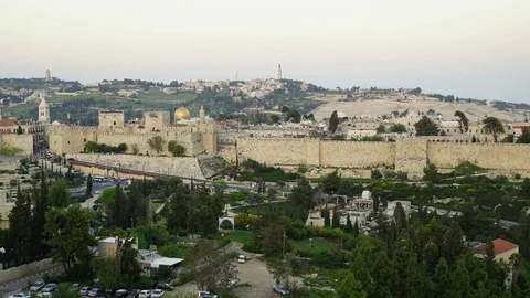 Temple Mount Dome TL Stock Footage 84248496