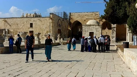 The Temple Mount Stock Footage 98254155