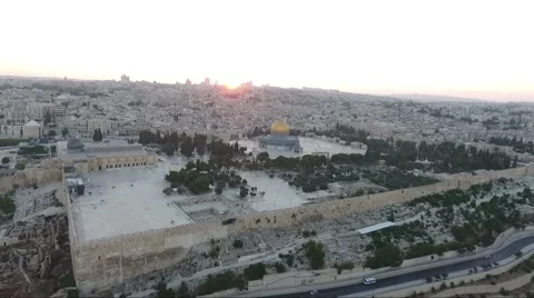 The Temple Mount In Jerusalem Stock Footage 66553211