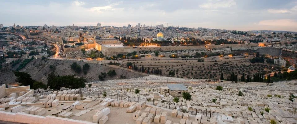 Temple mount in Jerusalem Stock Photos
