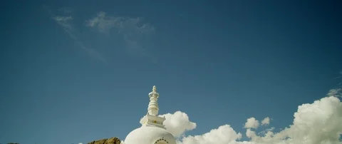 Temple in mountain Stock Footage 106813982