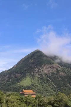 Temple in mountain 写真素材