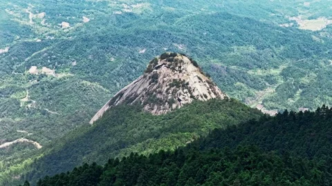 A temple on the mountaintop Stock Footage 325299965