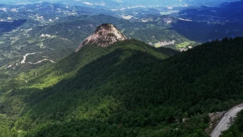 A temple on the mountaintop Stock Footage 325300161