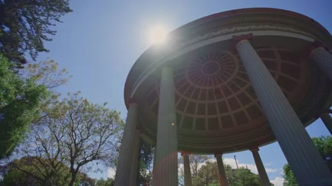 Temple of the Music Stock Footage 302312947