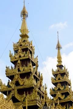 Temple in Myanmar Fotos de archivo