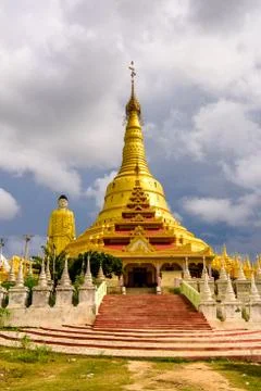 Temple in Myanmar Fotos de archivo