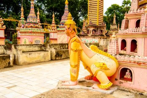 Temple in Myanmar Stock Photos