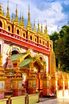 Temple in Myanmar Stock Photos