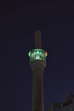 Temple at night Foto stock