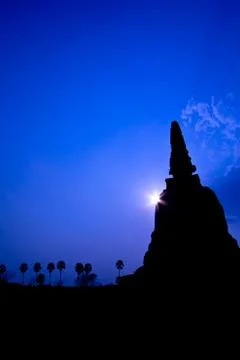 Temple old, Foto stock