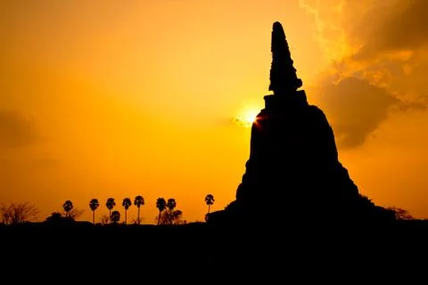 Temple old, Foto stock