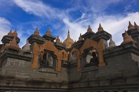 Temple paa kung Stock Photos