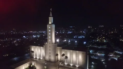 Temple pan across Stock Footage 132155122