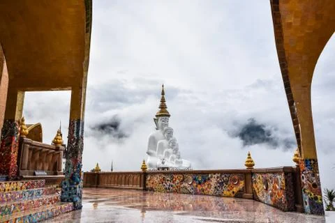 Temple at Phetchabun Stock Photos