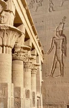 Temple of philae Stock Photos