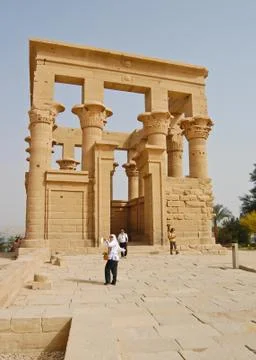 Temple of philae Stock Photos