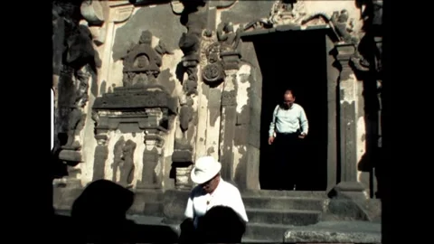 Temple Pillars Stock Footage 277976374