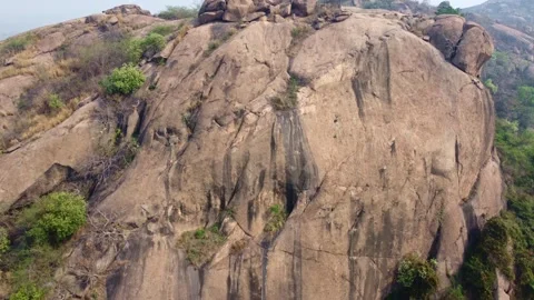 The temple is placed on the hill, it is Jaichandi Hill in West Bengal. Stock Footage 279677931
