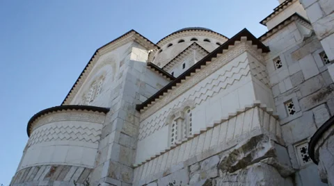 Temple in Podgorica, architecture Video stock 34099777
