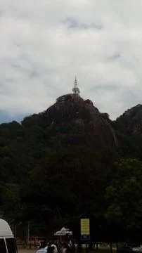Temple on the Rock Stock Photos