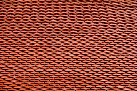 Temple Roof Pattern Stock Photos