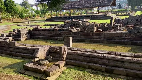 Temple ruins Stock Footage 309871847