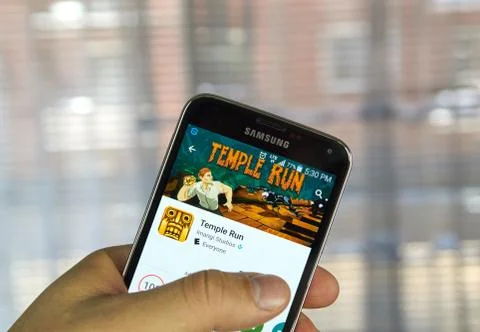 Temple Run game Stock Photos