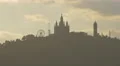 The Temple of Sacred Heart of Jesus on a hill in Barcelona 4k or 4k+ Resolution
