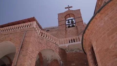 Temple of Saint Tabitha Stock Footage 84772216