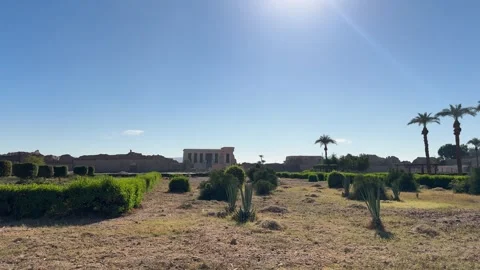 The Temple of Seti at Abydos Stock Footage 300135202