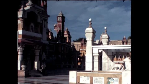 Temple Statues Stock Footage 276292483