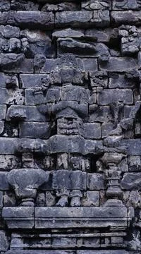 Temple statues Stock Photos