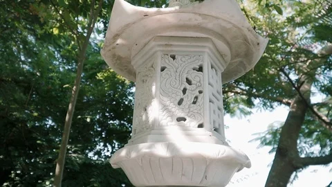 Temple Stone Lamp 動画素材 116470105