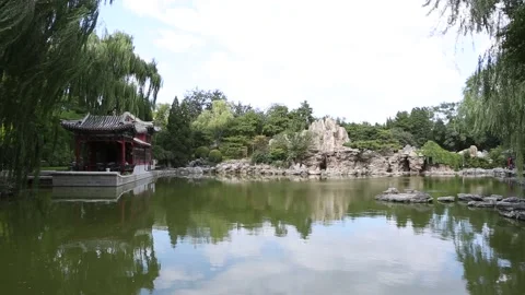 Temple of the Sun/Ritan Park Stock Footage 203083962
