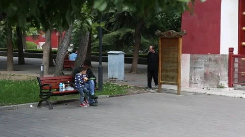 Temple of the Sun/Ritan Park Stock Footage 203085731