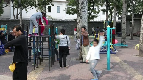 Temple of the Sun/Ritan Park Stock Footage 203088114